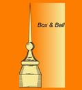 Box and Ball Roof Spire