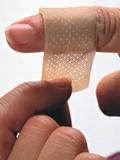 Adhesive wound plaster