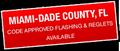 Miami-Dade County, FL - Code approved flashing & reglets - now available