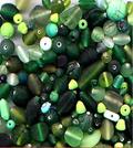 Mix Frosted Glass Beads