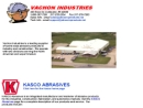 Website Snapshot of KASCO ABRASIVES