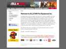 Website Snapshot of ALLSTAR FIRE EQUIPMENT INC.