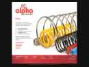 Website Snapshot of ALPHA SPRINGS LTD