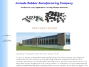 Website Snapshot of ARMADA RUBBER MFG. CO.