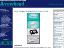 Website Snapshot of ARROWHEAD PLASTIC PRODUCTS