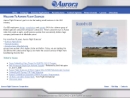 Website Snapshot of AURORA FLIGHT SCIENCES CORPORATION