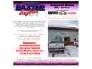 Website Snapshot of BAXTER ENGINES, INC.