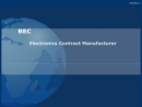 Website Snapshot of BRUNDIDGE ELECTRONICS CORPORATION