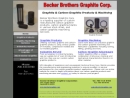 Website Snapshot of BECKER BROTHERS GRAPHITE CORPORATION