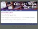 Website Snapshot of CRESCENT HEART SOFTWARE