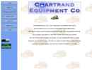 Website Snapshot of CHARTRAND EQUIPMENT CO., INC.