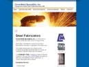 Website Snapshot of CIRCLE METAL SPECIALTIES, INC.