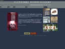 Website Snapshot of CLAYWORKS STUDIO GALLERY