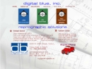 Website Snapshot of DIGITAL BLUE, INC.