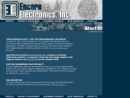 Website Snapshot of ENCORE ELECTRONICS INC.