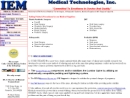 Website Snapshot of IEM ORTHOPEDIC SYSTEMS, INC.