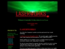 Website Snapshot of LASERWORKS