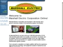 Website Snapshot of MARSHALL ELECTRIC CORPORATION