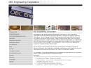 Website Snapshot of OEC ENGINEERING CORP