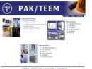 Website Snapshot of PAK/TEEM, INC.