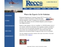 Website Snapshot of REFRIGERATION ENGINEERING & CONTRACTING CO., INC. (RECCO)