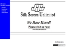 Website Snapshot of SILK SCREEN SPECIALTIES UNLIMITED