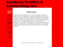 Website Snapshot of SOUTHERN TEXTILES & LAMINATING