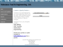 Website Snapshot of TOLERANCE TOOL & ENGINEERING LTD