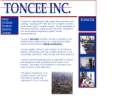 Website Snapshot of TONCEE, INC.