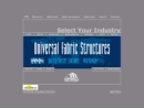 Website Snapshot of UNIVERSAL FABRIC STRUCTURES, INC.