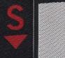 Standard Stitching Double stitched or Double Shuttle Woven Clothing Labels , woven labels, clothing tags