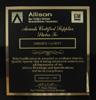 Allison Gas Turbine Division General Motors Corp - Certified Supplier Status