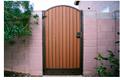 US Pool Fence Wood and iron Gate Products