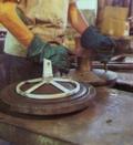 Aluminium die cast handwheel