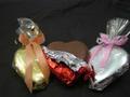 Foil Wrapped Puffed Chocolate Heart