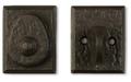 arts and crafts greene and greene style hand crafted interior escutcheon door hardware of hammered copper