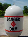 Custom Danger Dam Buoy