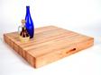 Hard maple butcher block cutting board 24 inch x 24 inch x 1 1/2 inches thick