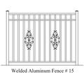 Wholesale Fence Panels Welded Aluminum Fence Panel 15