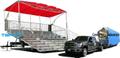 TSP10C Mobile Bleacher with Canopy