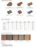 River Collection Colors and Specifications