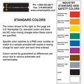 US Nameplate   s Standard Color Chart