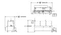 Delkor Capstone flange seal closer layout drawing