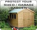 see our easy to install diy wireless garden shed / garage /  burglar alarm systems