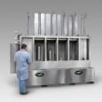 RTO-2000 Parts Cleaning System: This extraordinary machine cleans/ passivates gas cylinders inside and out. The system has six (6) individual cleaning chambers, each with a powered door and automatic valves...