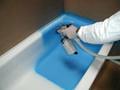 Refinishing bathtub sprayer 