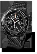 Chronograph Automatic Valjoux 7750 PVD - Milanese Strap