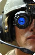 Pilot Wearing Night Vision Goggles  - Image Source: U.S. Dept. of Defense