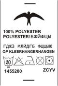 Label With Wash Care Symbols
