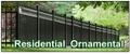 Residential Iron Fence